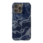 Blue and White Constellations Phone Case