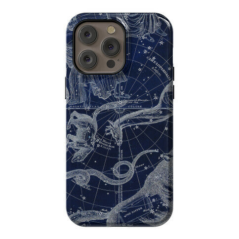 Blue and White Constellations Phone Case