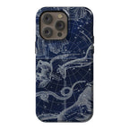 Blue and White Constellations Phone Case