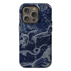 Blue and White Constellations Phone Case