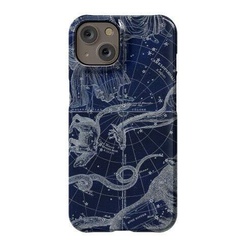Blue and White Constellations Phone Case