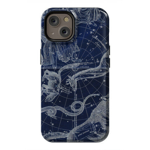 Blue and White Constellations Phone Case