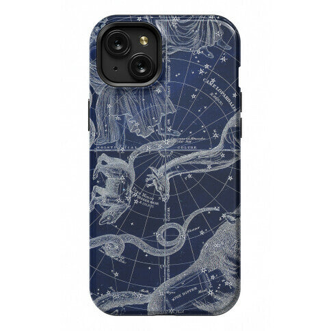 Blue and White Constellations Phone Case