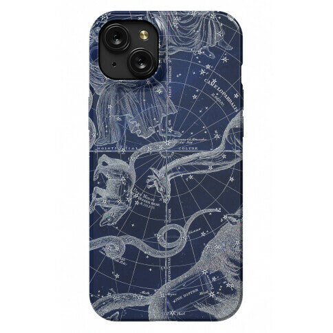Blue and White Constellations Phone Case