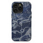 Blue and White Constellations Phone Case