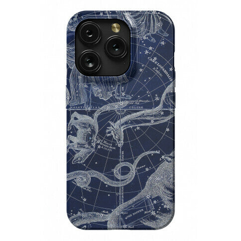 Blue and White Constellations Phone Case