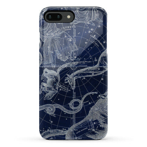 Blue and White Constellations Phone Case