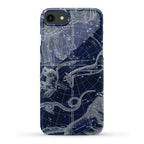 Blue and White Constellations Phone Case