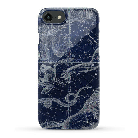 Blue and White Constellations Phone Case