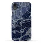 Blue and White Constellations Phone Case