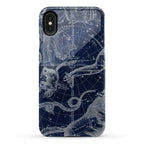 Blue and White Constellations Phone Case