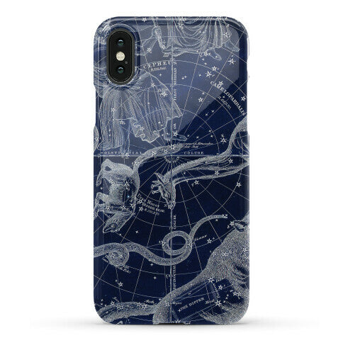 Blue and White Constellations Phone Case