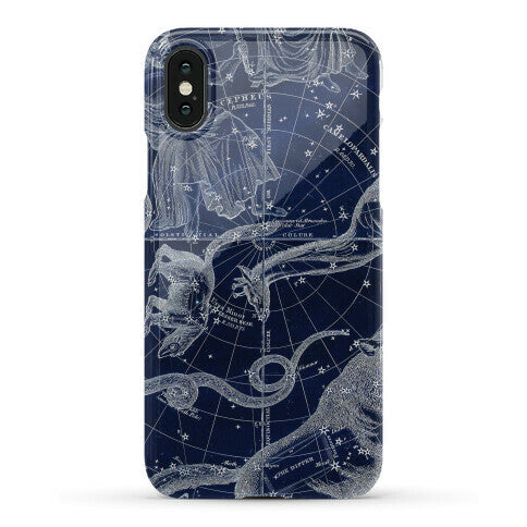 Blue and White Constellations Phone Case