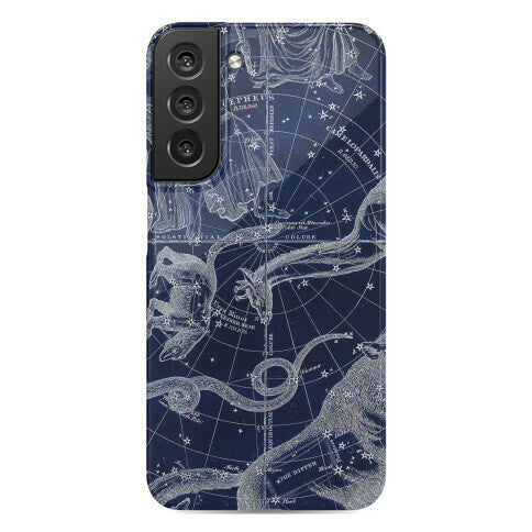 Blue and White Constellations Phone Case