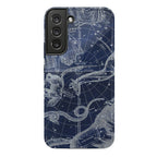 Blue and White Constellations Phone Case