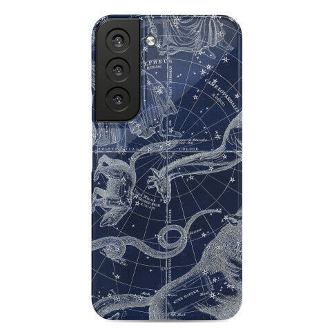 Blue and White Constellations Phone Case
