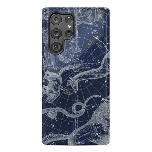 Blue and White Constellations Phone Case