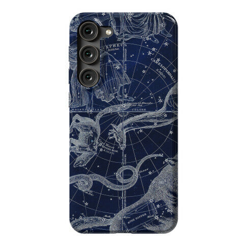 Blue and White Constellations Phone Case