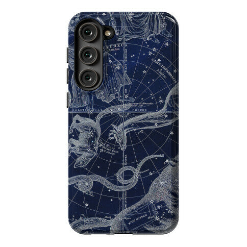 Blue and White Constellations Phone Case