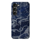 Blue and White Constellations Phone Case