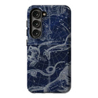 Blue and White Constellations Phone Case