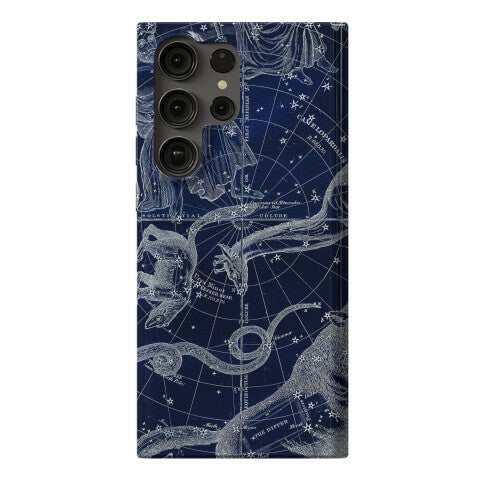Blue and White Constellations Phone Case
