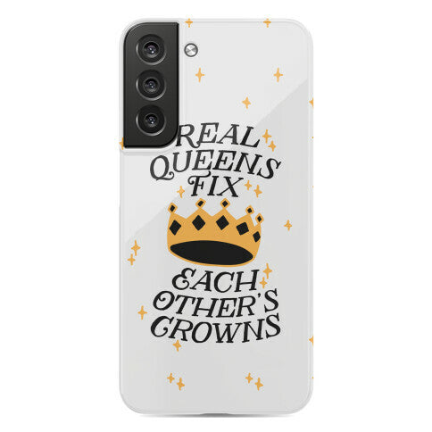 Real Queens Fix Each Other's Crowns Phone Case
