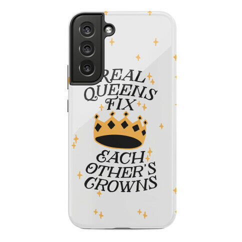 Real Queens Fix Each Other's Crowns Phone Case