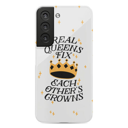 Real Queens Fix Each Other's Crowns Phone Case