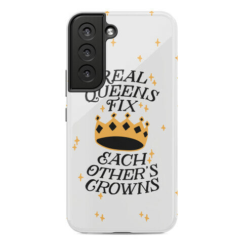 Real Queens Fix Each Other's Crowns Phone Case