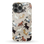 Baby Goats On Baby Goats Pattern Phone Case