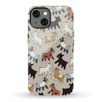 Baby Goats On Baby Goats Pattern Phone Case