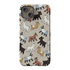 Baby Goats On Baby Goats Pattern Phone Case