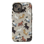 Baby Goats On Baby Goats Pattern Phone Case