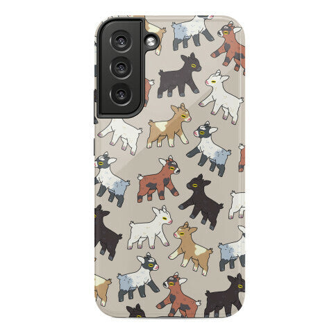 Baby Goats On Baby Goats Pattern Phone Case