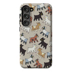Baby Goats On Baby Goats Pattern Phone Case