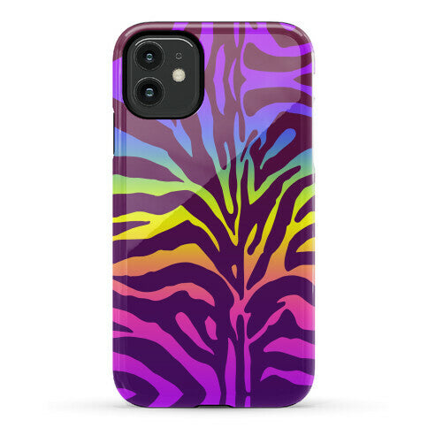 Rainbow Zebra Phone Case