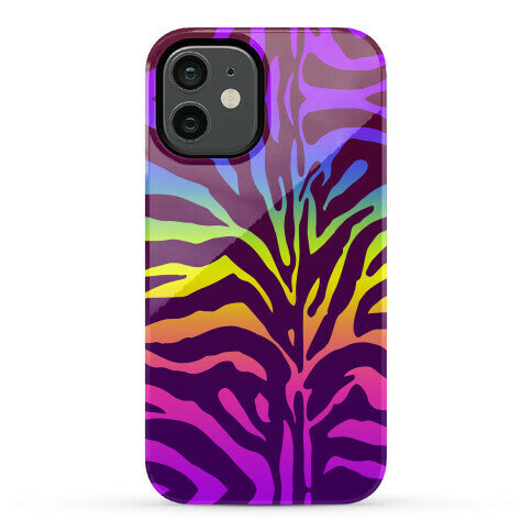 Rainbow Zebra Phone Case