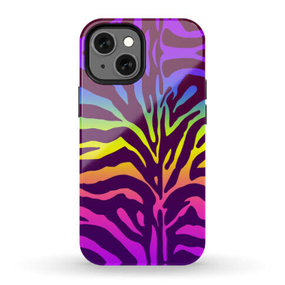 Rainbow Zebra Phone Case