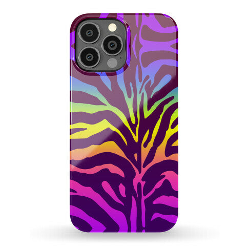 Rainbow Zebra Phone Case