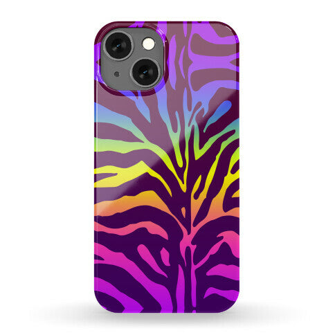 Rainbow Zebra Phone Case