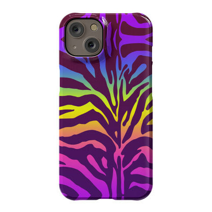 Rainbow Zebra Phone Case