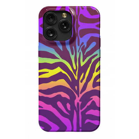 Rainbow Zebra Phone Case