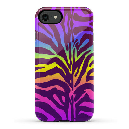 Rainbow Zebra Phone Case