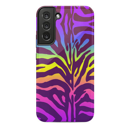 Rainbow Zebra Phone Case