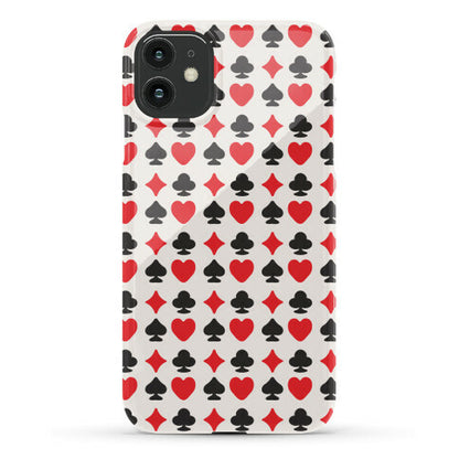 Card Deck Symbols Pattern Phone Case