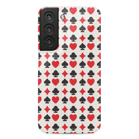 Card Deck Symbols Pattern Phone Case