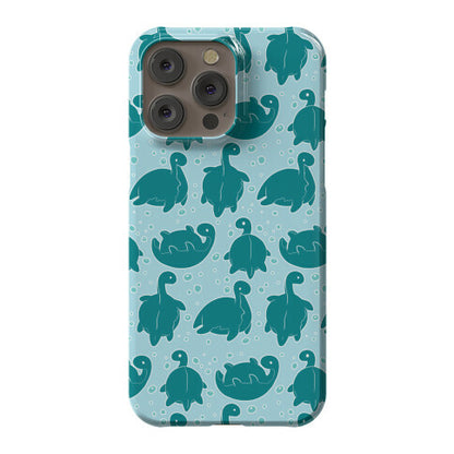 Cute Nessie Pattern Phone Case