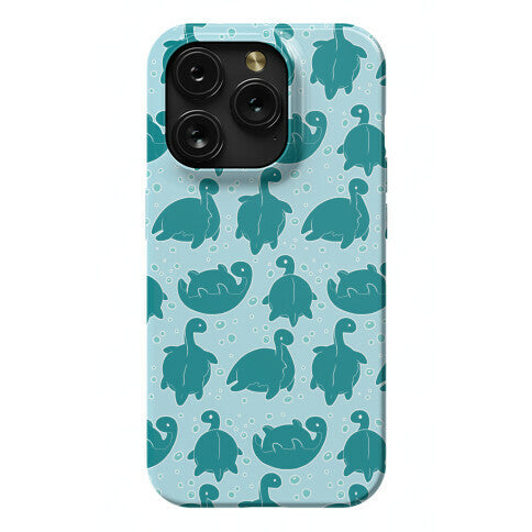 Cute Nessie Pattern Phone Case