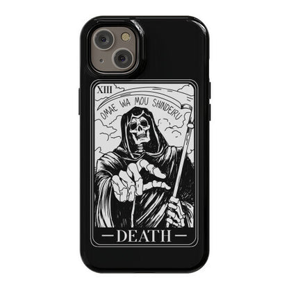 Omae Wa Mou Shindeiru Death Tarot Card Phone Case